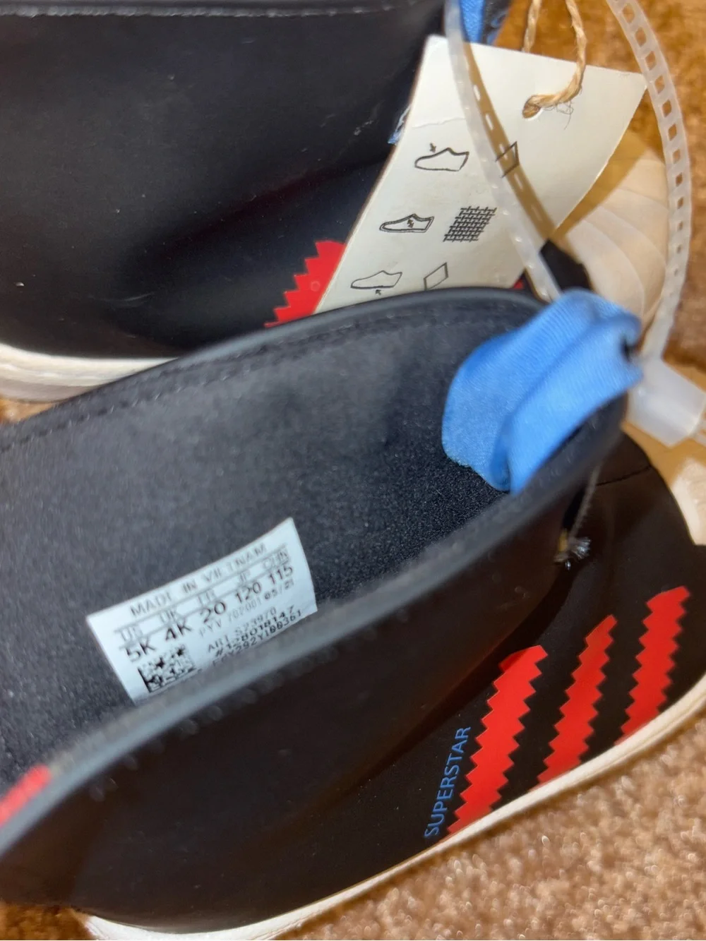 ADIDAS Toddler Superstar 360 Rain Boots Size 5 / 5K